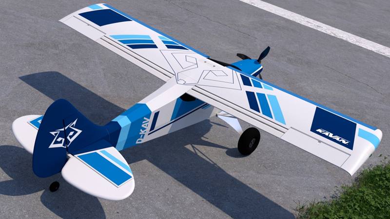 Kavan Norden 1600mm ARF - blue KAV02.8093